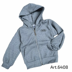 Art.6408 Campera wafle lanilla bebe