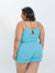 Conjunto Alfaiataria Plus Size Blusa Short E Cinto - loja online