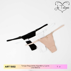 1502- Tanga Basica- PACK X3 - comprar online