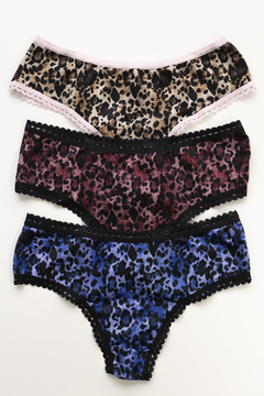 1626- Coulote less Animal Print- PACK X 3 - comprar online