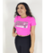 Cropped com aplicação 101124-VBGirls - comprar online