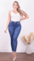 Calça jeans feminina com zíper na barra 153749-Indy - comprar online