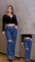 Calça jeans feminina wide leg 171021-Darlook