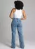 Calça jeans feminina reta 277773 - Sawary - rmbellafashion