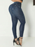 Calça jeans skinny Pitbull cós super alto modelador com empina bumbum ref. 67755 - rmbellafashion