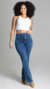 Calça jeans feminina reta 277593 - Sawary