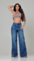 Calça jeans feminina wide leg 77319-Ri19