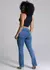 Calça jeans feminina reta 277834 - Sawary na internet