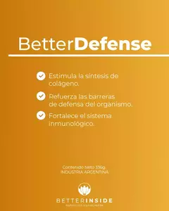 Suplemento Better Defense Colágeno Hidrolizado 336g X3 Potes - comprar online