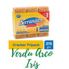 Galletitas Arcor 315 G Serranitas