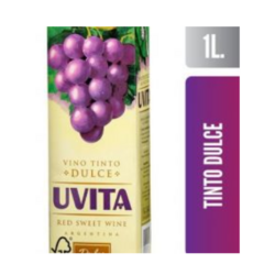 Vino Uvita 1 Litro Tetra - Verdú Arco Iris