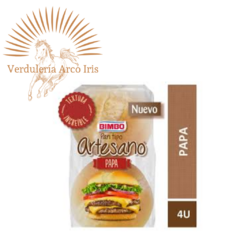 Pan Para Hamburguesas Bimbo 240 Grs. Artesano Papa