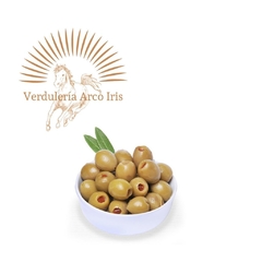 Aceitunas Verdes Rellenas Con Morron 100 G