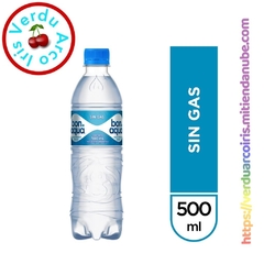 Agua Mineral Natural Sin Gas BonAqua 500 Cc