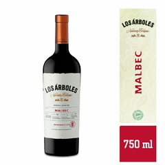 Botella Los Arboles 750 Cc Malbec