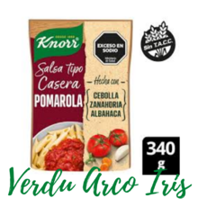 Salsa Knorr 340 Grs.