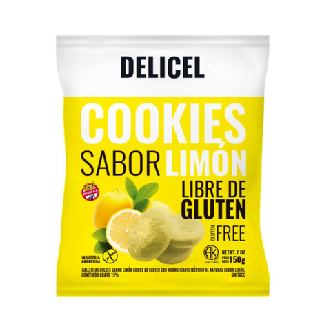 Cookies Sabor Limon x 150g - Delicel