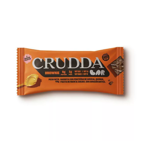 Crudda Bar Sabor Brownie x40g - Crudda