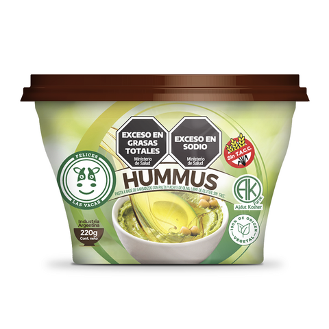 Hummus De Palta Y Oliva 220gs - Felices Las Vacas