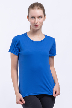 TRAVELER T-SHIRT - AZUL - FEM