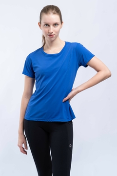 TRAVELER T-SHIRT - AZUL - FEM - YARIPO - Loja Online | Moda consciente