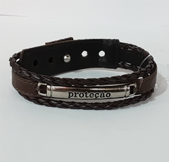 Pulseira couro Masculina na internet