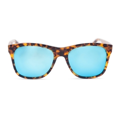 Gafas de Sol en Madera y Acetato con lentes azules