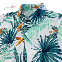 Camisa Tropical Verde - comprar online