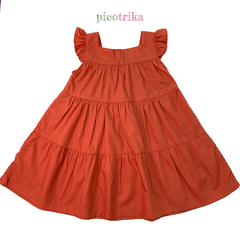 Vestido Duda Laranja - loja online