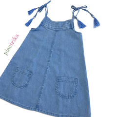 Vestido Isabella Jeans - Pico Trika