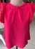 Blusinha com manga em renda - pink