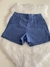 Shorts Suede Colors Azul