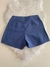 Shorts Suede Colors Azul - comprar online