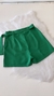 Shorts com Cinto Verde - comprar online