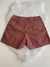 Shorts Suede Colors Rosa Antigo - comprar online