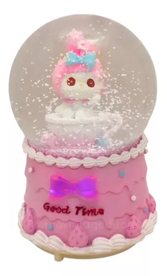 Esfera cristal SANRIO nieve 13 cm