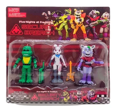 Fnaf SECURITY BREACH Five Nigths Freddy Blister x3