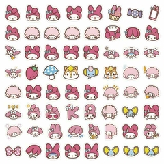 Promo STICKERS x3 Sanrio - tienda online