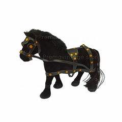 Caballo Percherón 30cm grande