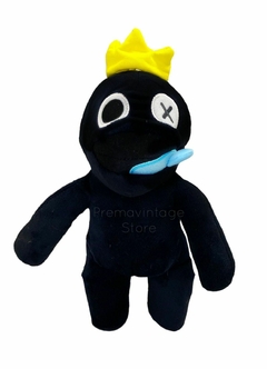 Peluche RAINBOW FRIENDS Roblox Crown Corona Blue Black Red - tienda online