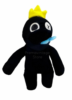 Imagen de Peluche RAINBOW FRIENDS Roblox Crown Corona Blue Black Red