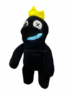 Peluche RAINBOW FRIENDS Roblox Crown Corona Blue Black Red