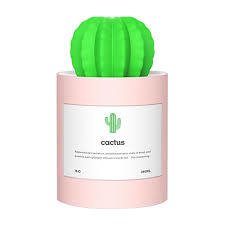 Humidificador Difusor con Forma de Cactus