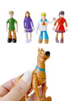 Scooby Doo muñecos articulados x 5 - comprar online