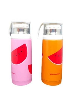 Termo SANDIA Acero con Taza Fruta Frio 350ml - comprar online