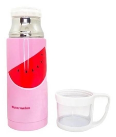 Termo SANDIA Acero con Taza Fruta Frio 350ml en internet