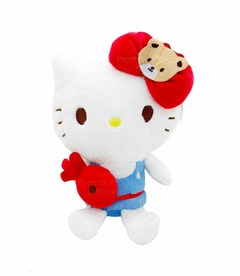 Peluche SANRIO© Hello Kitty Clásica con pez