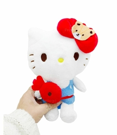 Peluche SANRIO© Hello Kitty Clásica con pez - Premavintage