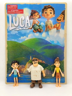 Muñecos de Plástico Pelicula Luca