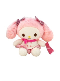 Peluche SANRIO My Melody vestido cuadrille 20cm